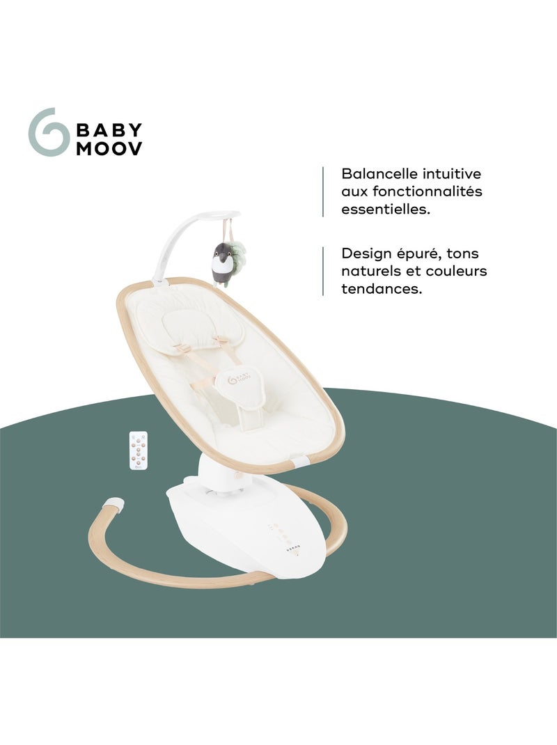 Sdraietta multifunzione e arco giochi swoon hoop, sand 'babymoov' Bianco - Kiabi