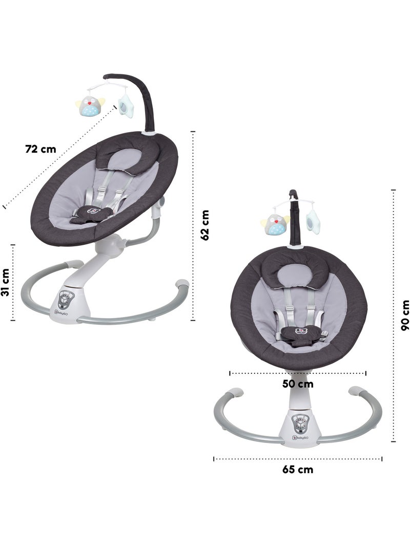 Sdraietta per neonati homey - babygo Bianco Grigio - Kiabi