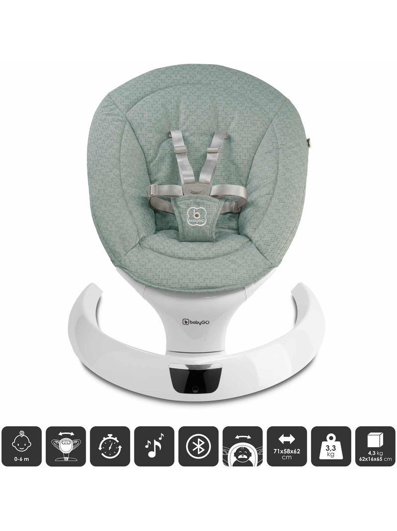 Sdraietta per neonati Swing - BabyGo Menta - Kiabi