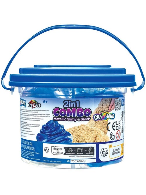 Secchio combinato sabbia viscida 2 in 1 - Kiabi