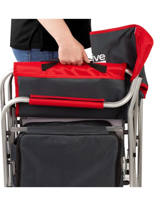 Sedia da regista da campeggio con tavolo e borsa termica aktive - Kiabi Sedia da regista da campeggio con tavolo e borsa termica aktive - Kiabi