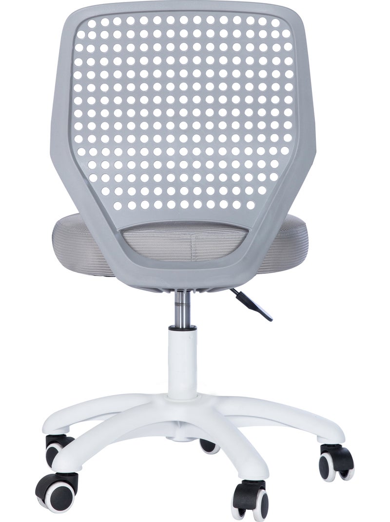 Sedia da ufficio per bambini Smart Grow I Bianco - Kiabi