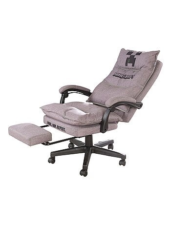 Sedia gaming girevole 360° con altezza regolabile "Roba" – Minecraft