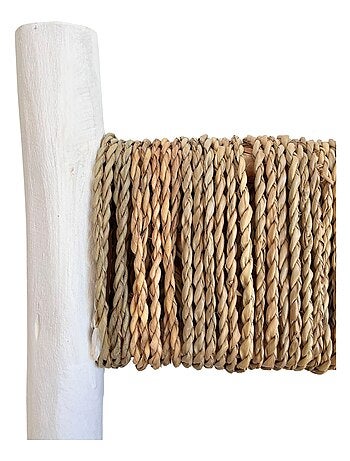 Sedia per bambini in legno bianco e doum