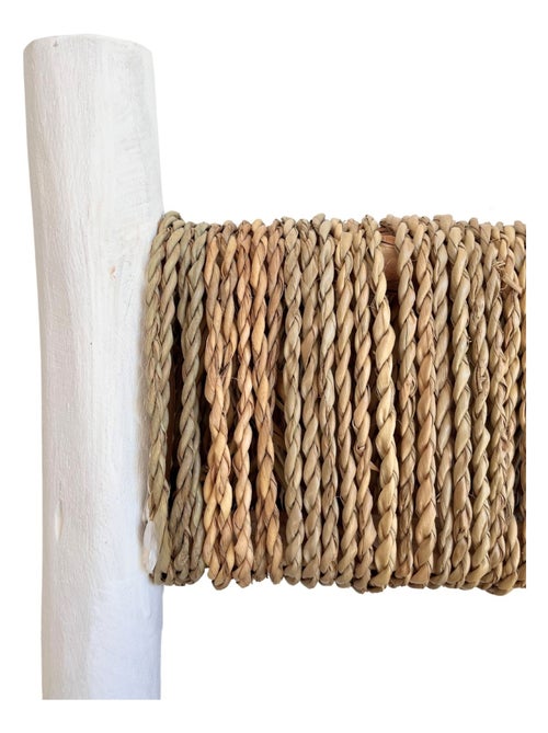 Sedia per bambini in legno bianco e doum - Kiabi