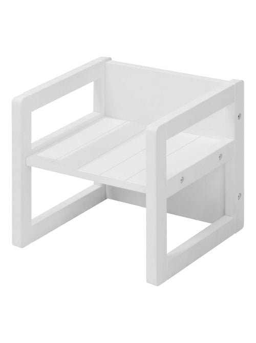 Sedia per bambini in legno convertibile in sgabello – 3 altezze di seduta "Roba" - Kiabi