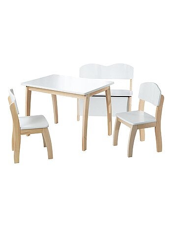 Sedia per bambini in legno multicolore – da 2 a 10 anni "Roba