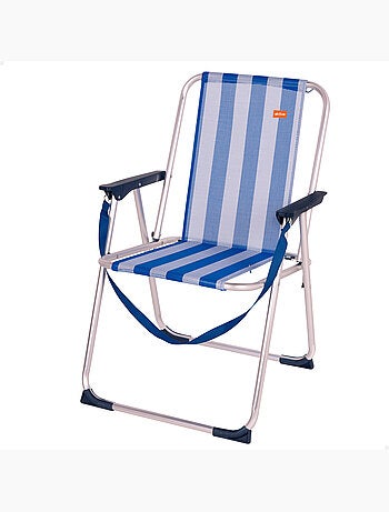 Sedia pieghevole fissa 44x45x76 cm in alluminio sailor aktive