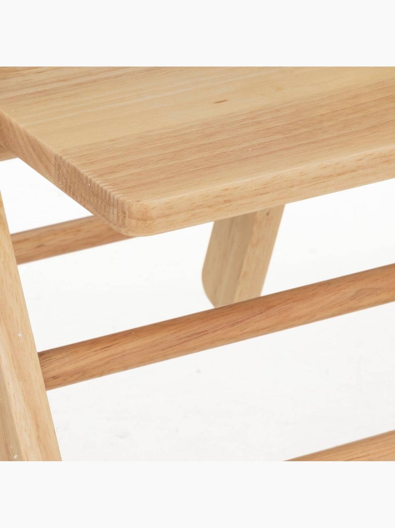 Sedia pieghevole per bambini in hevea naturale Beige - Kiabi