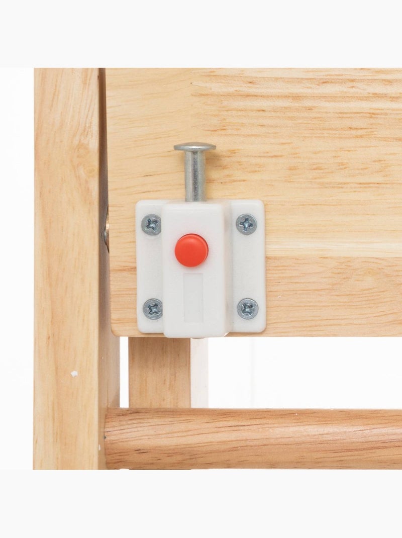 Sedia pieghevole per bambini in hevea naturale Beige - Kiabi