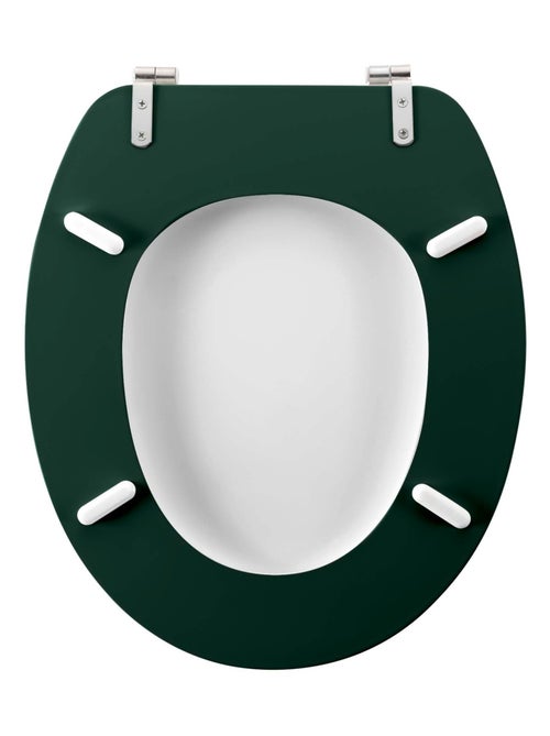 Sedile per WC con stampa tropicale e cerniere in metallo - Kiabi Sedile per WC con stampa tropicale e cerniere in metallo - Kiabi