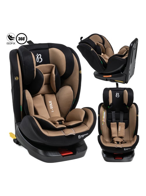 Seggiolino auto - girevole a 360° - Taglia I 40-150 cm - Gruppo 0+/1/2/3 - Isofix - EOLE - Kiabi