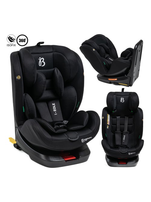 Seggiolino auto - girevole a 360° - Taglia I 40-150 cm - Gruppo 0+/1/2/3 - Isofix - EOLE - Kiabi