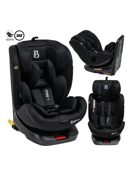 Seggiolino auto - girevole a 360° - Taglia I 40-150 cm - Gruppo 0+/1/2/3 - Isofix - EOLE - Kiabi