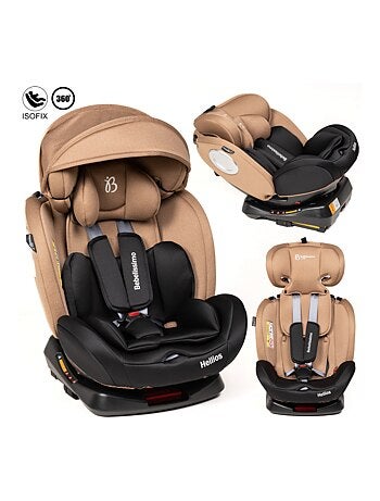 Seggiolino auto - girevole a 360° - Taglia I 40-150 cm - Gruppo 0+/1/2/3 - Isofix - Hellios