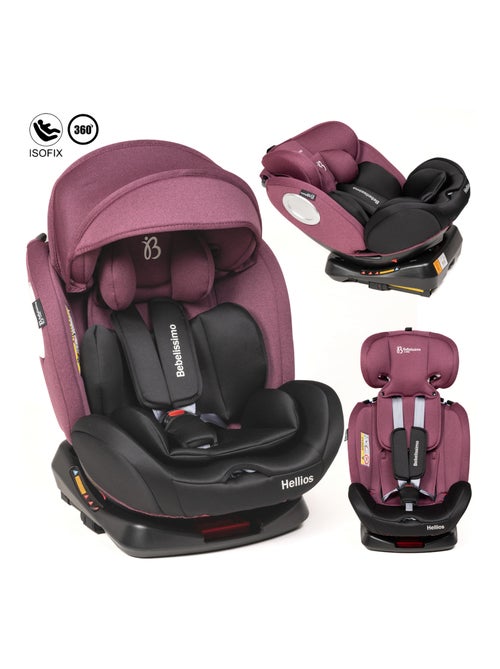 Seggiolino auto - girevole a 360° - Taglia I 40-150 cm - Gruppo 0+/1/2/3 - Isofix - Hellios - Kiabi