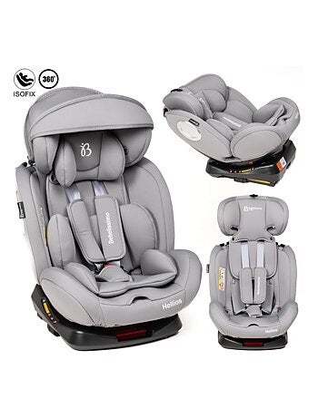 Seggiolino auto - girevole a 360° - Taglia I 40-150 cm - Gruppo 0+/1/2/3 - Isofix - Hellios