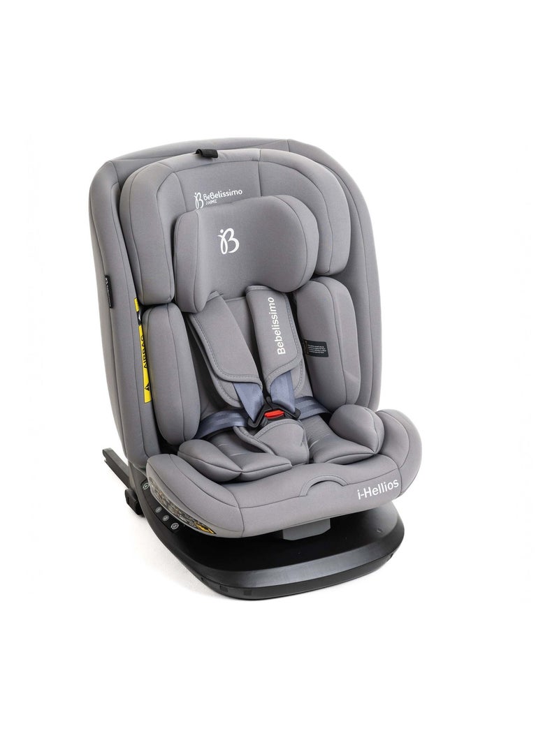 Seggiolino auto - girevole a 360° - Taglia I 40-150 cm - Gruppo 0+/1/2/3 - Isofix - Hellios Grigio argentato - Kiabi