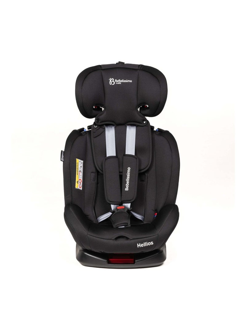 Seggiolino auto - girevole a 360° - Taglia I 40-150 cm - Gruppo 0+/1/2/3 - Isofix - Hellios Nero - Kiabi