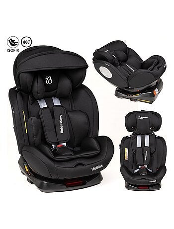 Seggiolino auto - girevole a 360° - Taglia I 40-150 cm - Gruppo 0+/1/2/3 - Isofix - Hellios