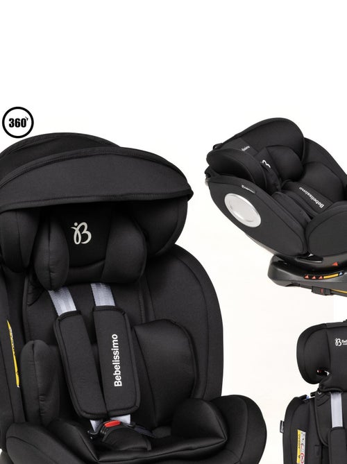 Seggiolino auto - girevole a 360° - Taglia I 40-150 cm - Gruppo 0+/1/2/3 - Isofix - Hellios - Kiabi