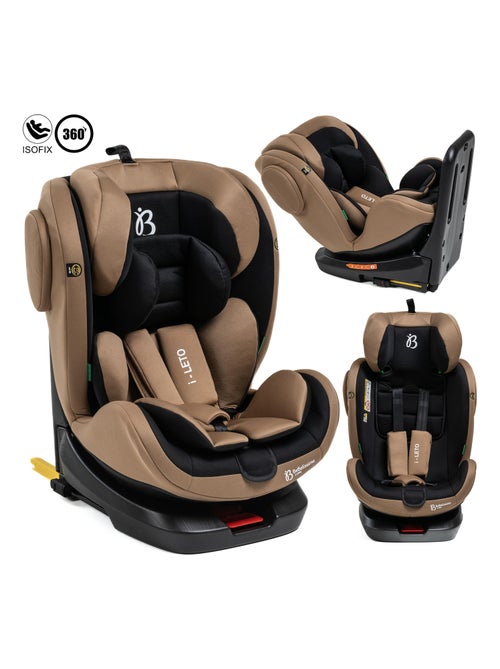 Seggiolino auto - girevole a 360° - Taglia I 40-150 cm - Gruppo 0+/1/2/3 - Isofix - Leto - Kiabi