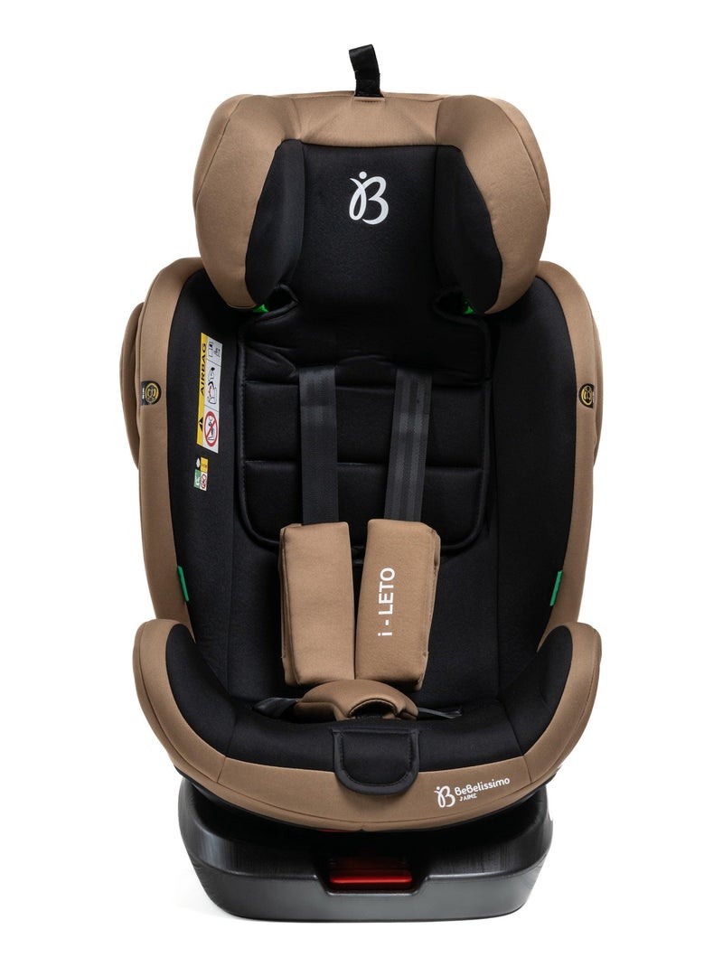 Seggiolino auto - girevole a 360° - Taglia I 40-150 cm - Gruppo 0+/1/2/3 - Isofix - Leto Beige - Kiabi