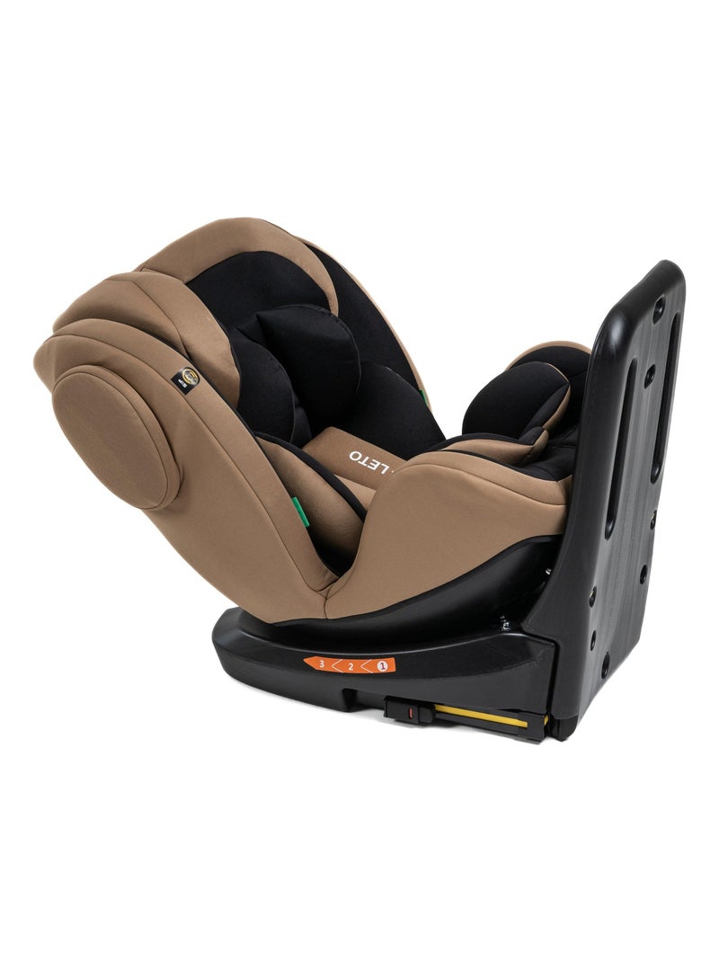Seggiolino auto - girevole a 360° - Taglia I 40-150 cm - Gruppo 0+/1/2/3 - Isofix - Leto Beige - Kiabi