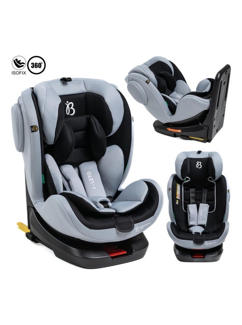 Seggiolino auto - girevole a 360° - Taglia I 40-150 cm - Gruppo 0+/1/2/3 - Isofix - Leto - Kiabi