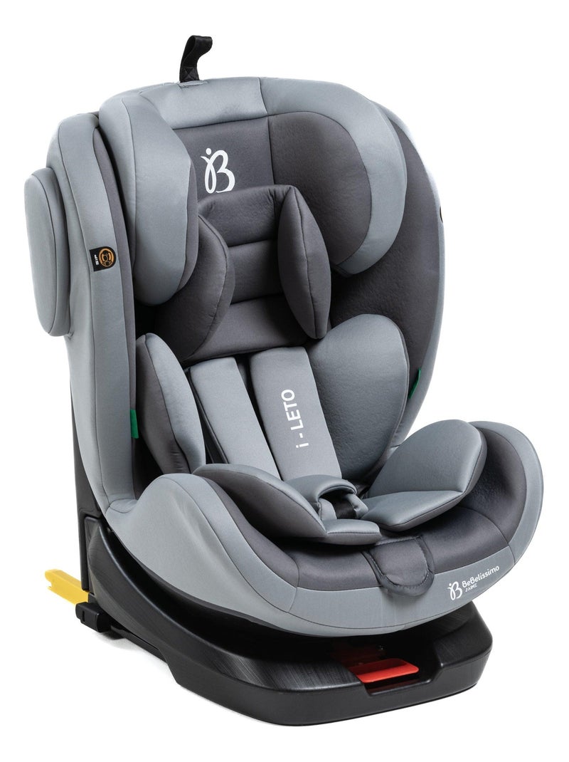 Seggiolino auto - girevole a 360° - Taglia I 40-150 cm - Gruppo 0+/1/2/3 - Isofix - Leto Grigio - Kiabi