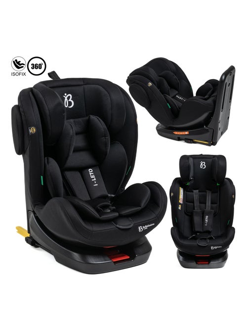 Seggiolino auto - girevole a 360° - Taglia I 40-150 cm - Gruppo 0+/1/2/3 - Isofix - Leto - Kiabi