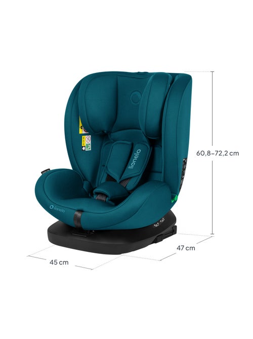Seggiolino Auto 360° LIONELO Bastiaan i-Size - ISOFIX - 40-150 cm - SideProtect - Kiabi Seggiolino Auto 360° LIONELO Bastiaan i-Size - ISOFIX - 40-150 cm - SideProtect - Kiabi