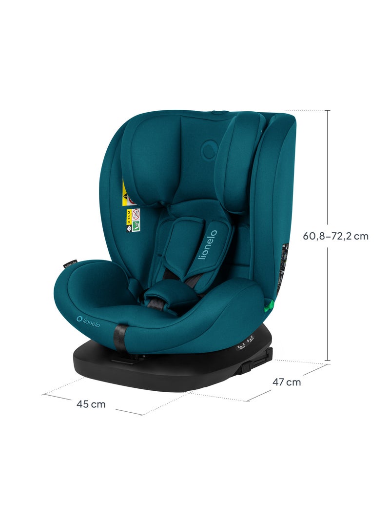 Seggiolino Auto 360° LIONELO Bastiaan i-Size - ISOFIX - 40-150 cm - SideProtect Indaco - Kiabi