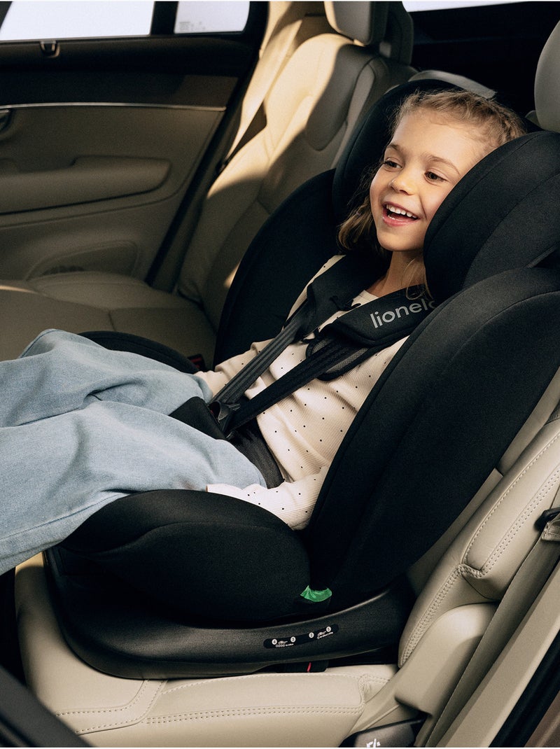 Seggiolino Auto 360° LIONELO Bastiaan i-Size - ISOFIX - 40-150 cm - SideProtect Nero - Kiabi