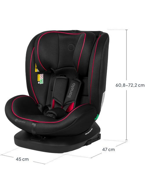 Seggiolino Auto 360° LIONELO Bastiaan i-Size - ISOFIX - 40-150 cm - SideProtect - Kiabi Seggiolino Auto 360° LIONELO Bastiaan i-Size - ISOFIX - 40-150 cm - SideProtect - Kiabi