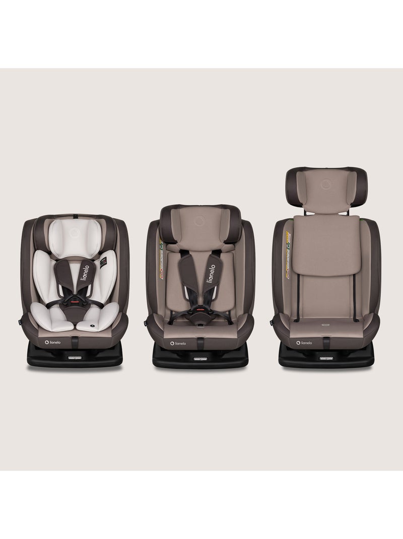 Seggiolino auto 40-150 cm LIONELO Aart i-Size - Regolazione dell'inclinazione - Categorie 0+/1/2/3 Beige - Kiabi