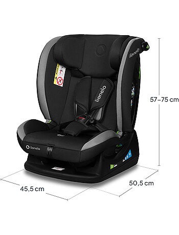 Seggiolino auto 40-150 cm LIONELO Aart i-Size - Regolazione dell'inclinazione - Categorie 0+/1/2/3