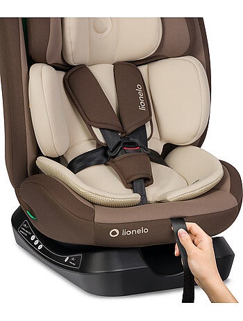Seggiolino auto 40-150 cm LIONELO Aart i-Size - Regolazione dell'inclinazione - Categorie 0+/1/2/3