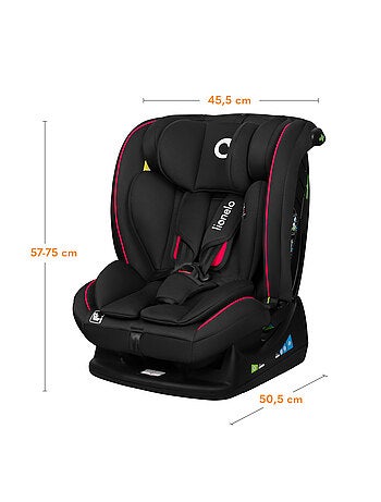 Seggiolino auto 40-150 cm LIONELO Aart i-Size - Regolazione dell'inclinazione - Categorie 0+/1/2/3