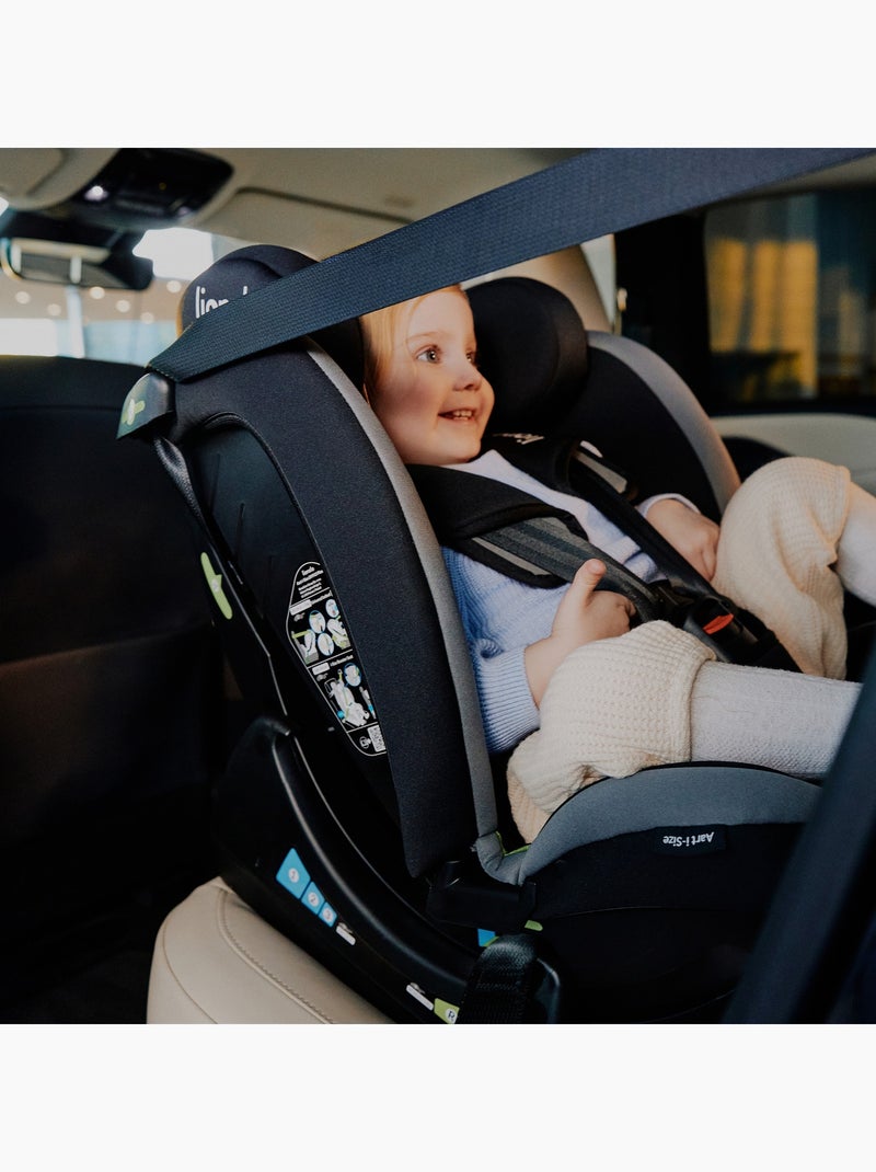 Seggiolino auto 40-150 cm LIONELO Aart i-Size - Regolazione dell'inclinazione - Categorie 0+/1/2/3 Nero - Kiabi