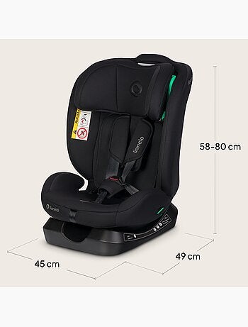Seggiolino auto 40-150 cm LIONELO Aart i-Size - Regolazione dell'inclinazione - Categorie 0+/1/2/3