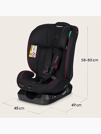 Seggiolino auto 40-150 cm LIONELO Aart i-Size - Regolazione dell'inclinazione - Categorie 0+/1/2/3