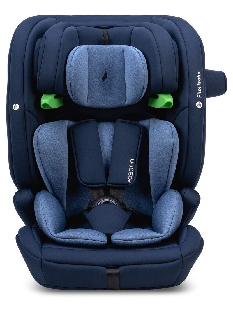 Seggiolino auto bambini Flux Isofix i-Size 76-150 cm Blu - Kiabi