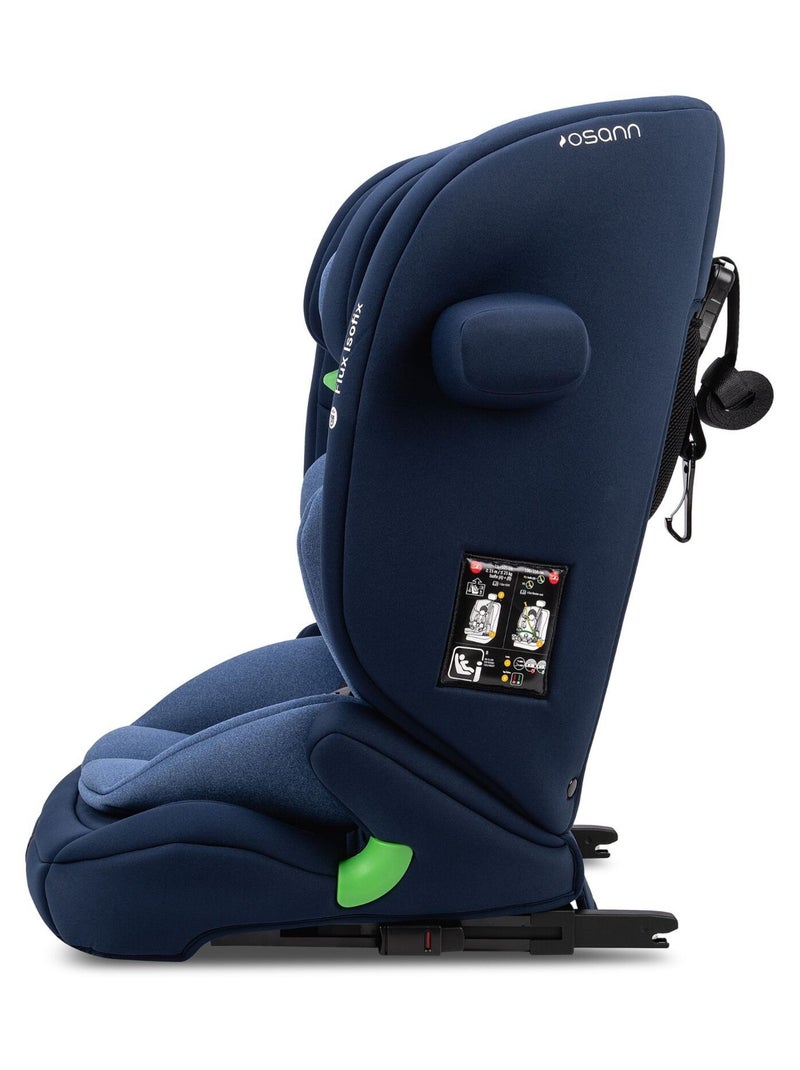 Seggiolino auto bambini Flux Isofix i-Size 76-150 cm Blu - Kiabi