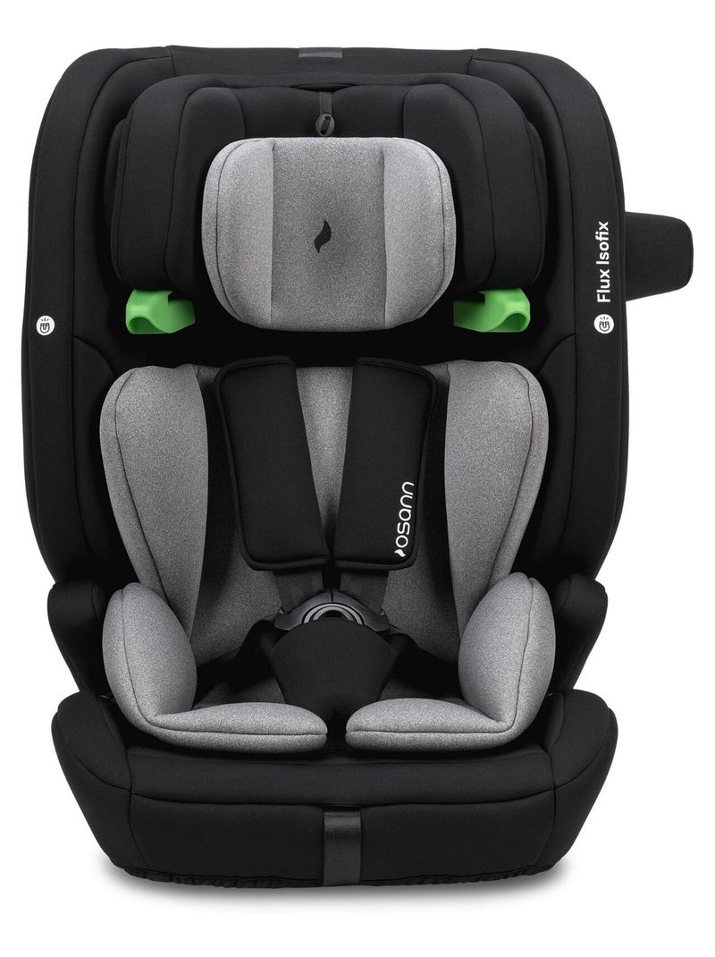 Seggiolino auto bambini Flux Isofix i-Size 76-150 cm Grigio - Kiabi