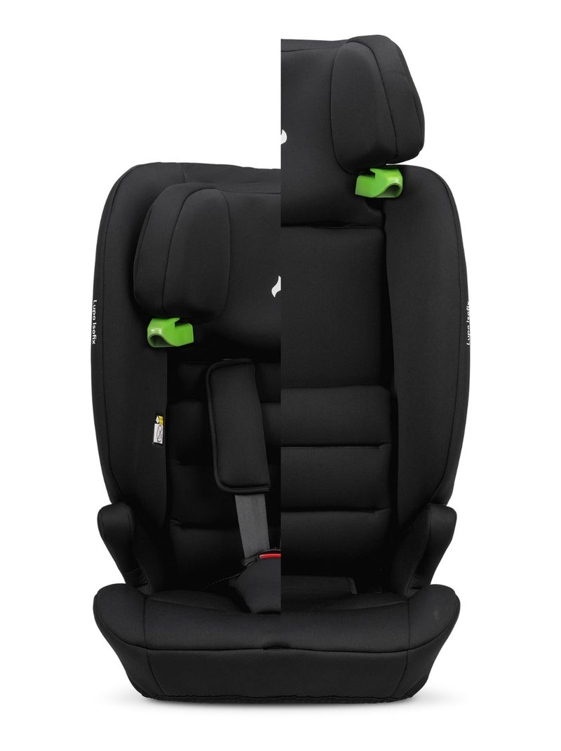 Seggiolino auto bambini Lupo Isofix i-Size 76-150 cm Nero Nero - Kiabi