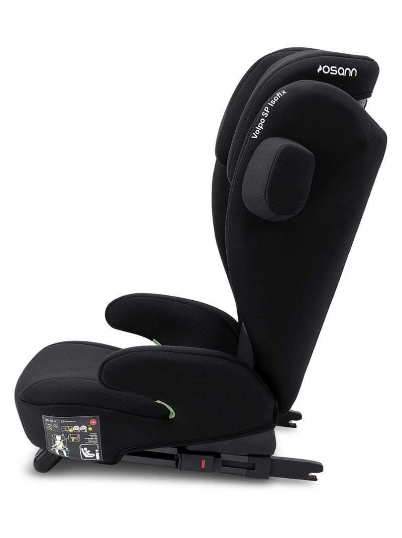 Seggiolino auto bambini Volpo SP Isofix i-Size 100-150 cm Nero Nero - Kiabi