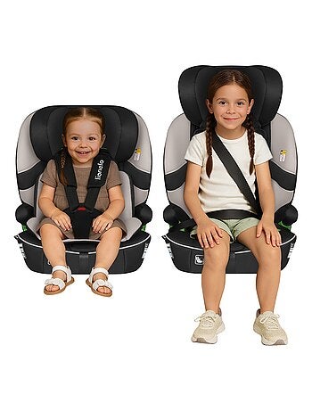 Seggiolino auto convertibile LIONELO Billy i-Size - ISOFIX - Top Tether - 76-150 cm - Gruppo 1/2/3