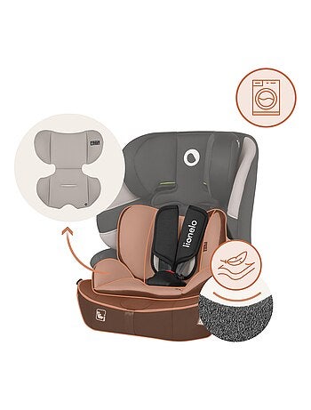 Seggiolino auto convertibile LIONELO Billy i-Size - ISOFIX - Top Tether - 76-150 cm - Gruppo 1/2/3