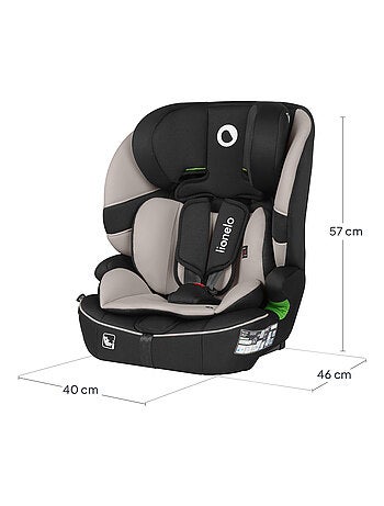 Seggiolino auto convertibile LIONELO Billy i-Size - ISOFIX - Top Tether - 76-150 cm - Gruppo 1/2/3